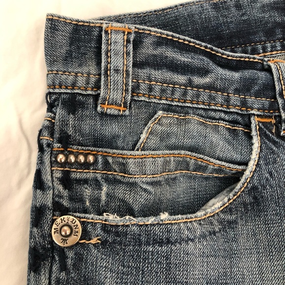 MEK Ulan-Bator Straight Jeans w/ Back Zip - Picture 11 of 11